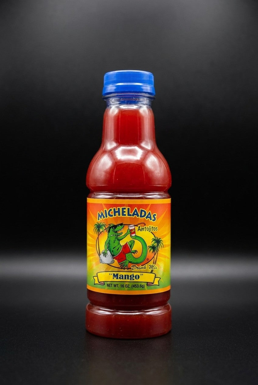 Mango Preparado Michelada Mix 16oz PET bottle